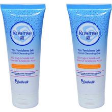 Rosense Salisilik Asitli 2x100 ml Yüz Temizleme Jeli