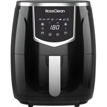 Rossclean Cook Fresh 5.5 lt Siyah Dijital Airfryer