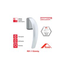 Roto F1 Gümüş Swing Secustik 43 mm Pencere Kolu
