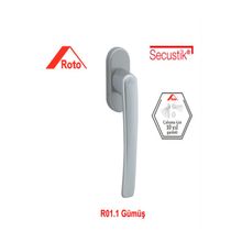 Roto RTL Secustik Gümüş Pencere Kolu
