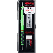 Rotring Tikky 0.7 Neon Yeşil Versatil Uçlu Kalem Okul Seti