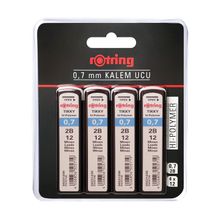 Rotring Tikky Hi-Polymer 0.7 mm 4'lü Mekanik Kurşun Kalem Ucu