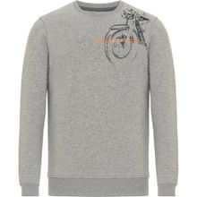 Routefield RFHARV2223_HARV Gri Erkek Sweatshirt