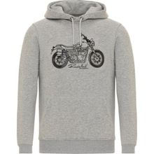 Routefield RFHORST2223-23394 Horst Gri Erkek Sweatshirt