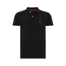 Routefield RFPUNK23 Punk Siyah Polo Erkek T-shirt