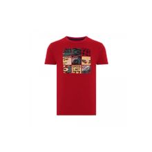 Routefield RFTAGS23 Tags Bordo Erkek T-shirt
