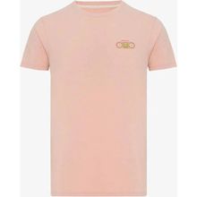 Routefield RFTOBY23-POW Toby Pembe Erkek T-shirt