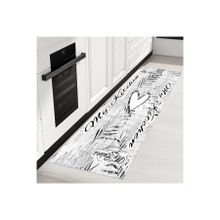 Rovigo Home RVG2040 Dijital Baskı Kaymaz Taban 80X200 cm Mutfak Halı