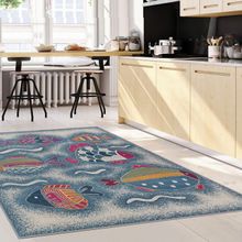 Rovigo Home RVG2047 Dijital Baskı Kaymaz Taban 160X230 cm Mutfak Halı