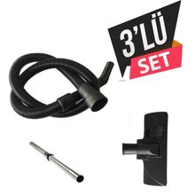Rowenta RB 800 3'Lü Set Hortum Emici Başlık Teleskopik Metal Boru