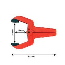 Rox 0147 2x38 mm Yaylı Mandal Tip Kıskaç İşkence