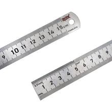 Rox 0198 Çift Taraflı 150 mm Çelik Cetvel