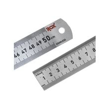 Rox 0200 500 MM Çift Taraflı Çelik Cetvel