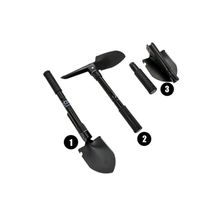 Rox 42 cm Camping 0106 Pusulalı Mini Katlanır Kürek Kamp Küreği