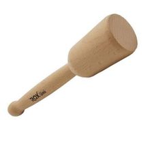 Rox Wood 15399012-S 23x4.5 cm Dikey Silindir Ahşap Tokmak