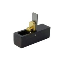 Rox Wood Mujingfang Diş Açma 73 mm Mini Abanoz Enstrüman Rende