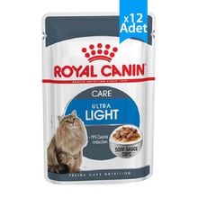 Royal Canin 00226 Ultra Light Pouch 12 x 85 g Yaş Diyet Kedi Maması