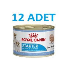 Royal Canin 12x195 gr Starter Mousse Mother Babydog Yavru Köpek Konservesi