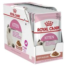 Royal Canin 12x85 gr Kitten Gravy Pouch Yavru Kedi Konservesi