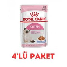 Royal Canin 4x85 gr Kitten Instinctive İn Jelly Yavru Kedi Jel Konservesi