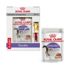 Royal Canin 6x85 gr Sterilised Tavuklu Kısırlaştırılmış Kedi Konservesi