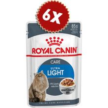 Royal Canin 6x85 gr Ultra Light Düşük Kalorili Light Kedi Konservesi