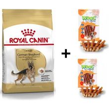 Royal Canin Alman Kurtları 11 kg Yetişkin Köpek Maması + 2x80 gr Wooc Ödül