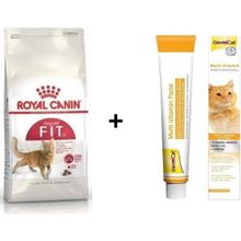 Royal Canin Fit 32 10 kg Kuru Kedi Maması+100 gr Gimcat Multivitamin