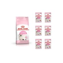 Royal Canin Kitten 4 kg Yavru Kedi Maması + 6 Adet Yaş Mama