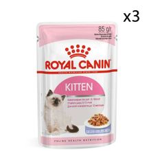 Royal Canin Kitten İnstinctive Jelly Pouch 3x85 gr Yavru Kedi Yaş Maması