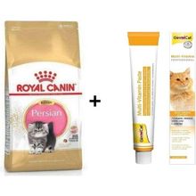 Royal Canin Kitten Persian 2 kg Yavru Kedi Maması + Gimcat 100 gr Multivitamin