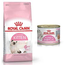 Royal Canin Kitten Yavru 2 kg Kedi Maması + Royal Canin Mother&Baby Kitten 195 gr (Original) Konserve