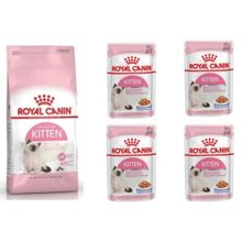 Royal Canin Kitten Yavru 4 kg Kuru Kedi Mama + Kitten 4x85 gr Yaş Mama