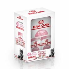 Royal Canin Kitten Yavru Kedi Maması 2 kg + 2 Adet Kitten Pouch Yaş Mama