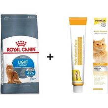 Royal Canin Light Weight 8 kg Kedi Maması + Gimcat 100 gr Multivitamin