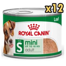 Royal Canin Loaf Mousse 12x195 gr Küçük Irk Ezme Yetişkin Köpek Konserve Maması