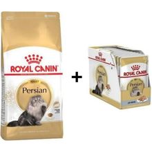 Royal Canin Persian 2 kg Yetişkin Kedi Maması + 12 Adet Yaş Mama