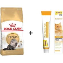 Royal Canin Persian 2 kg Yetişkin Kedi Maması + Gimcat 100 gr Multivitamin
