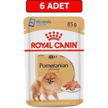 Royal Canin Pomeranian 6x85 gr Pomeranian Adult Pouch Yaş Köpek Maması