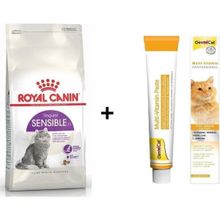 Royal Canin Sensible 33 2 kg Kuru Kedi Maması + Gimcat 100 gr Multivitamin