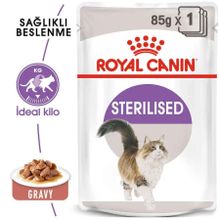 Royal Canin Sos İçinde 85 gr Kısırlaştırılmış Yetişkin Kedi Konservesi