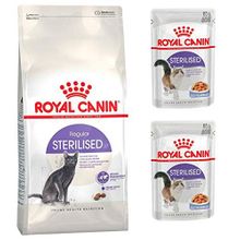 Royal Canin Yetişkin Sterilised 37 2 kg Kedi Maması + Royal Canin Sterilised 2 Adet Original Yaş Mama
