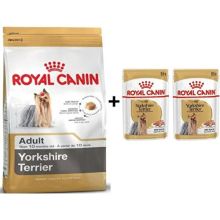 Royal Canin Yorkshire Terrier 1.5 kg Köpek Maması + 2 Adet Yaş Mama