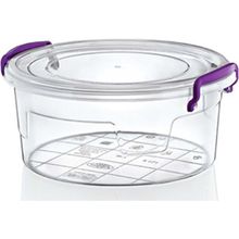 Royaleks ÇNK2002 Yuvarlak 0.60 L Buz Beyaz Saklama Kabı