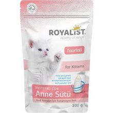Royalist 200 gr Kedi Süt Tozu Anne Sütü Ek Besin Takviyesi