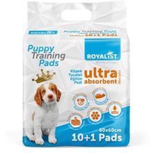 Royalist 60x60 cm 11 Adet Yapışkan Bantlı Köpek Tuvalet Eğitim Pedi