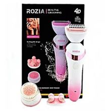Rozia 3 Başlıklı Epilatör Tüy Kesici Epilasyon ve Yüz Masaj Aleti