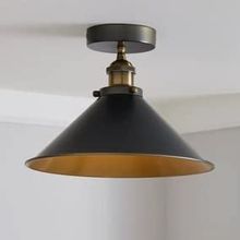 Rsylight 30 cm Retro Metal Tavan Plofyoner Rustik Dekoratif Tavan Avize