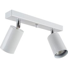 Rsylight Metal Dekoratif Mafsallı Modern Beyaz 2'li Spot Avize