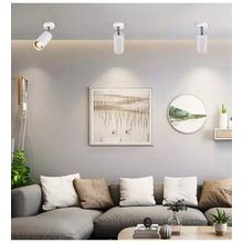 Rsylight Metal Mafsallı Beyaz Beyaz Led Ampullü Spot Armatür